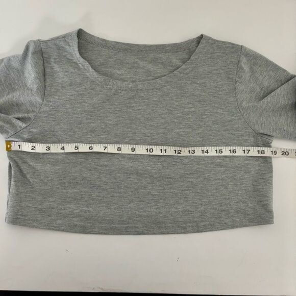 Two Piece Pant Set Medium Crop Top Flare Pants Split Fairy Festival Streetwear - Picture 5 of 11